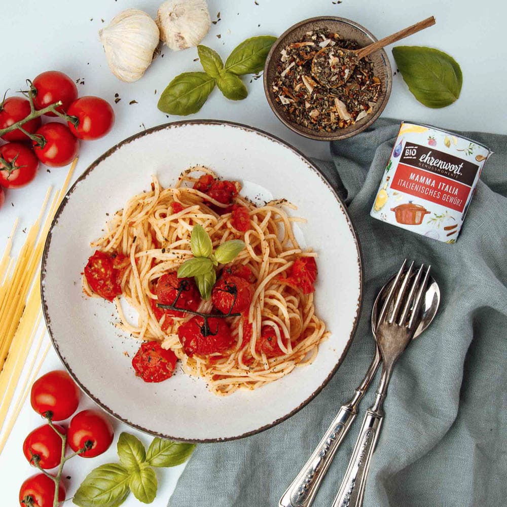 ehrenwort BIO Mamma Italia Italienisches Gewürz Moodbild
