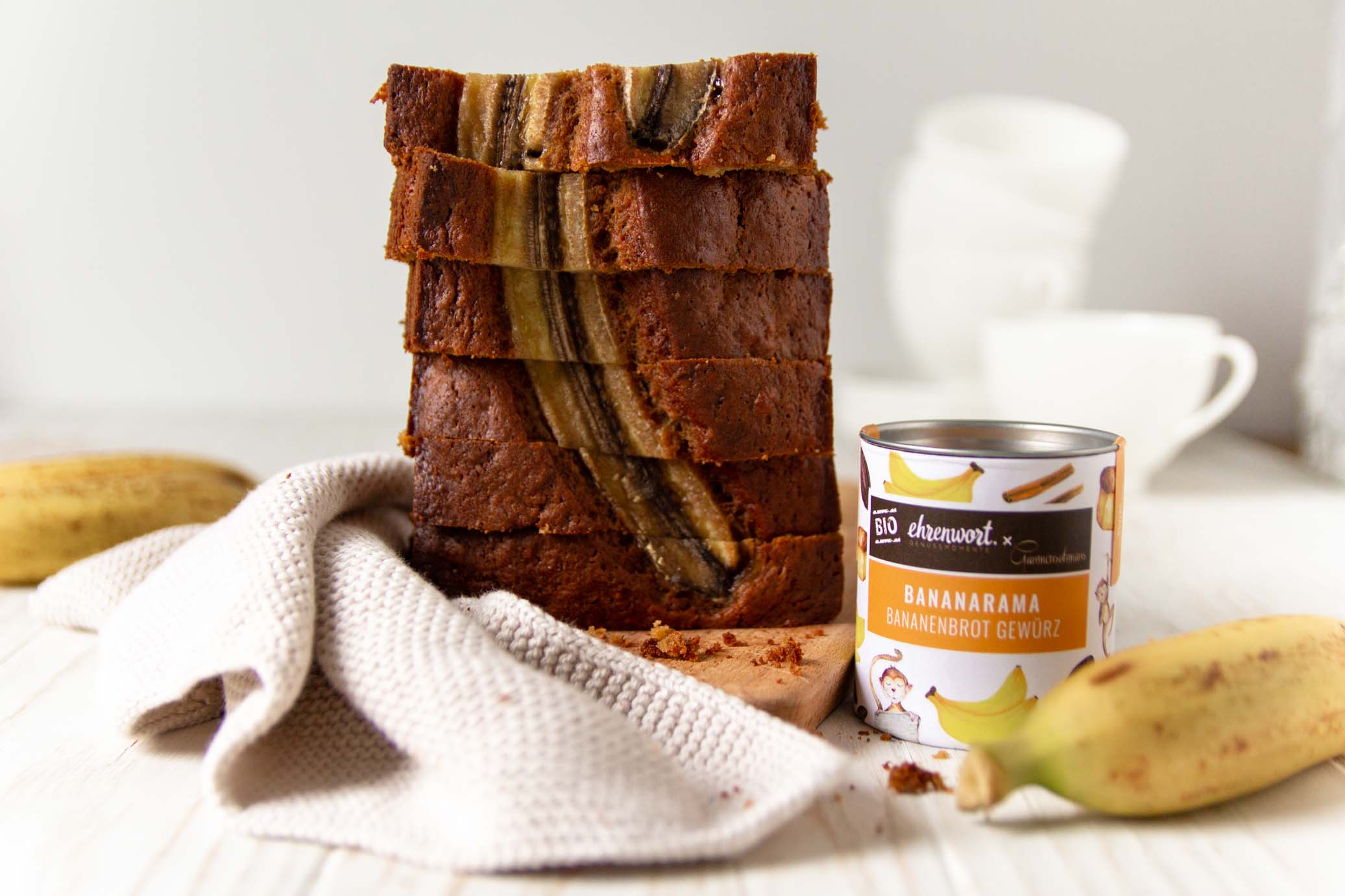 Saftiges Bananenbrot