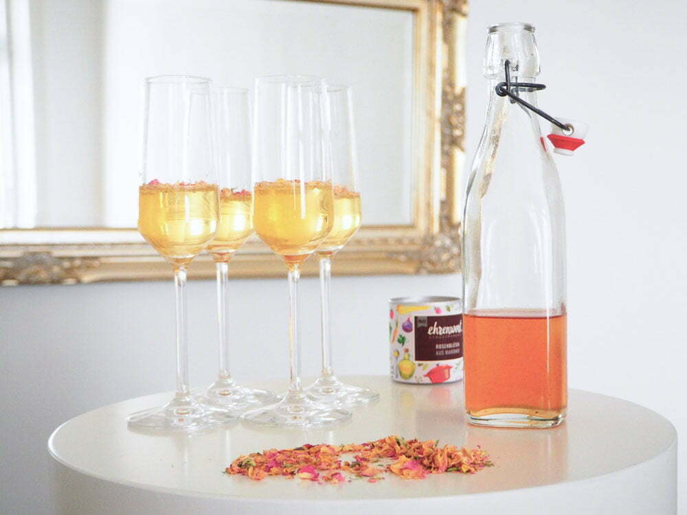 Ehrenwort Rosenblüten Prosecco|
