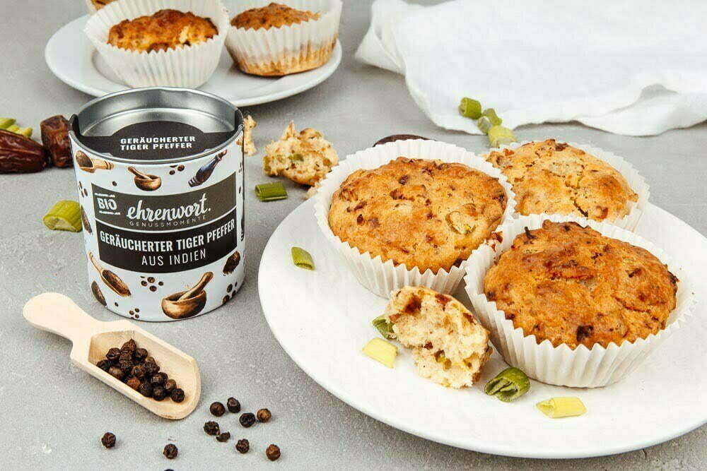 Speck-Dattel-Muffins