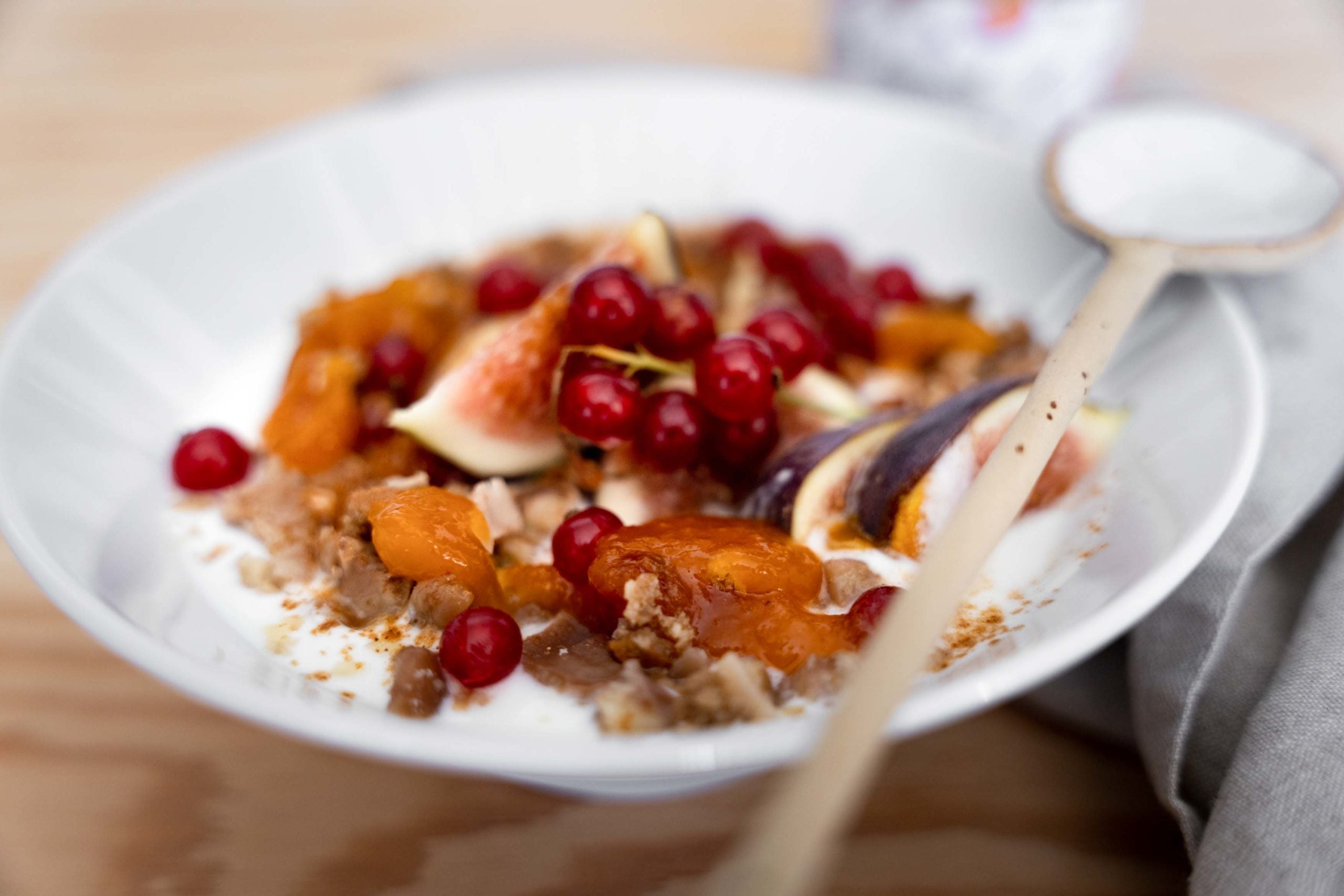 Pumpkin Spice Joghurt Bowl