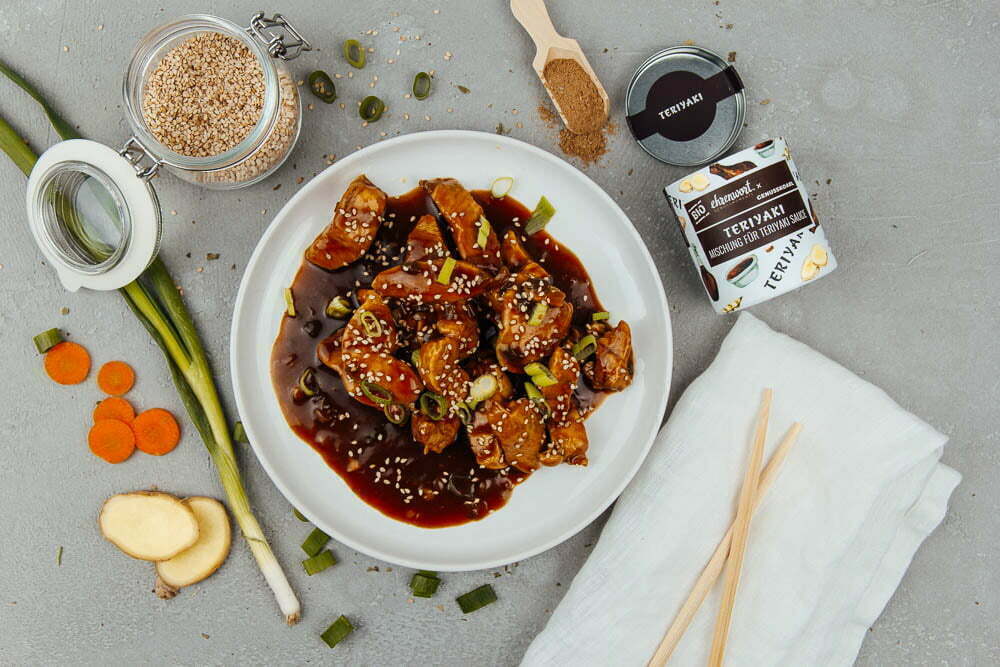 BIO Teriyaki Sauce Gewürz - ehrenwort.Genussmomente x genusskoarl - zero waste