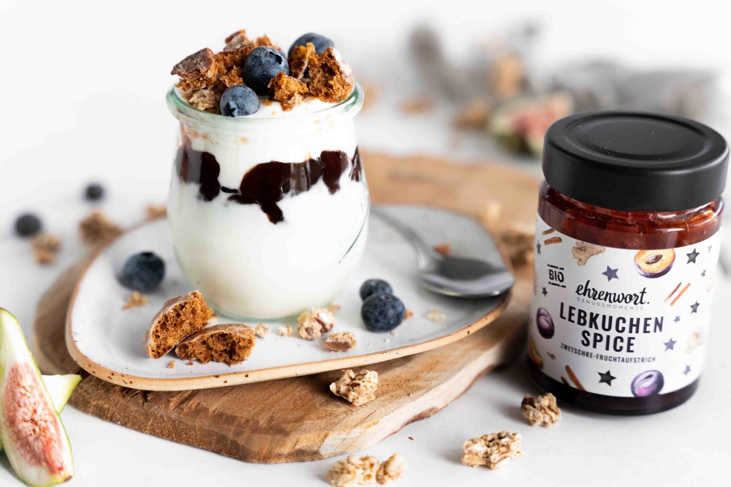 Pumpkin Spice Joghurt Schichtdessert