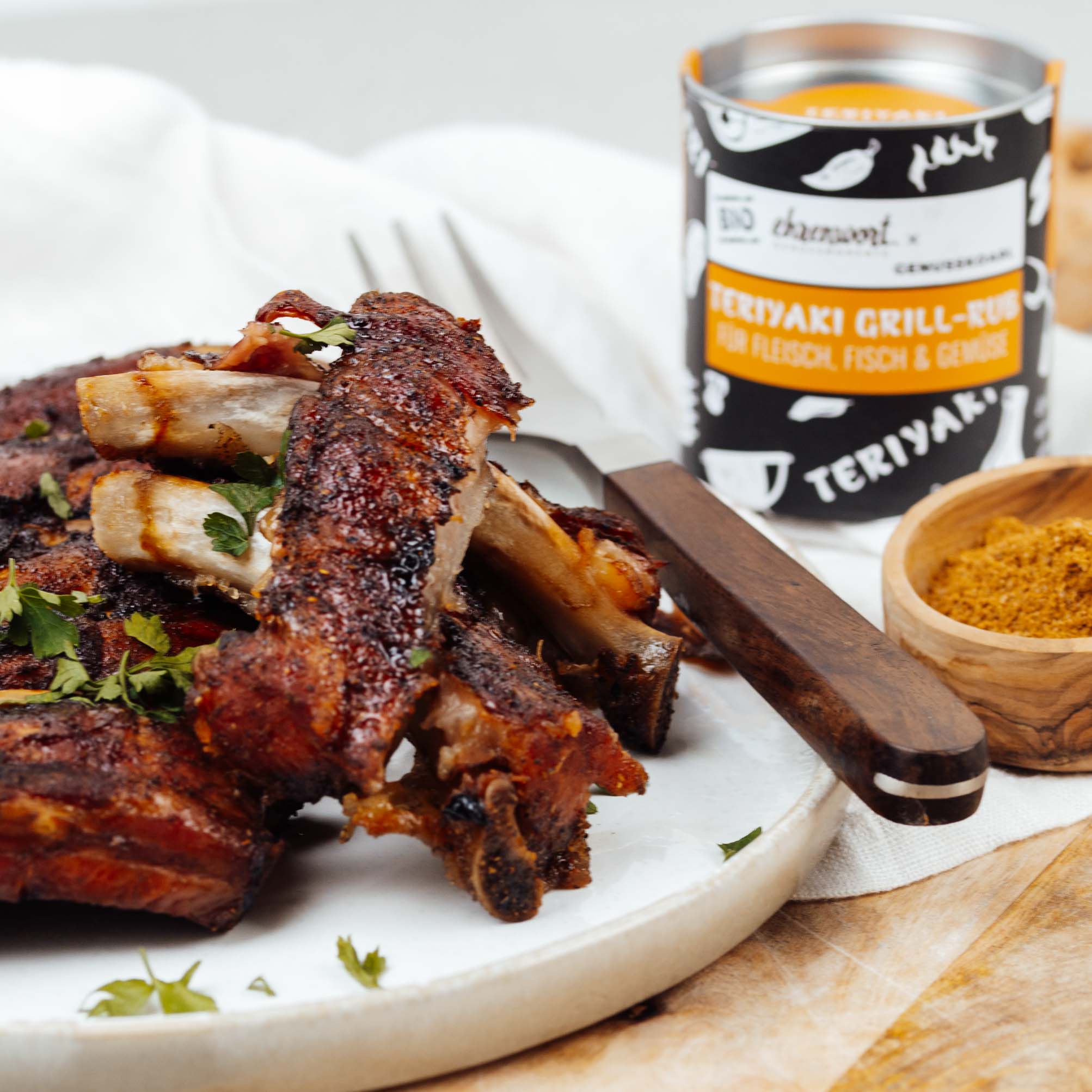 BIO Teriyaki Grill-Rub von ehrenwort. Genussmomente x Genusskoarl